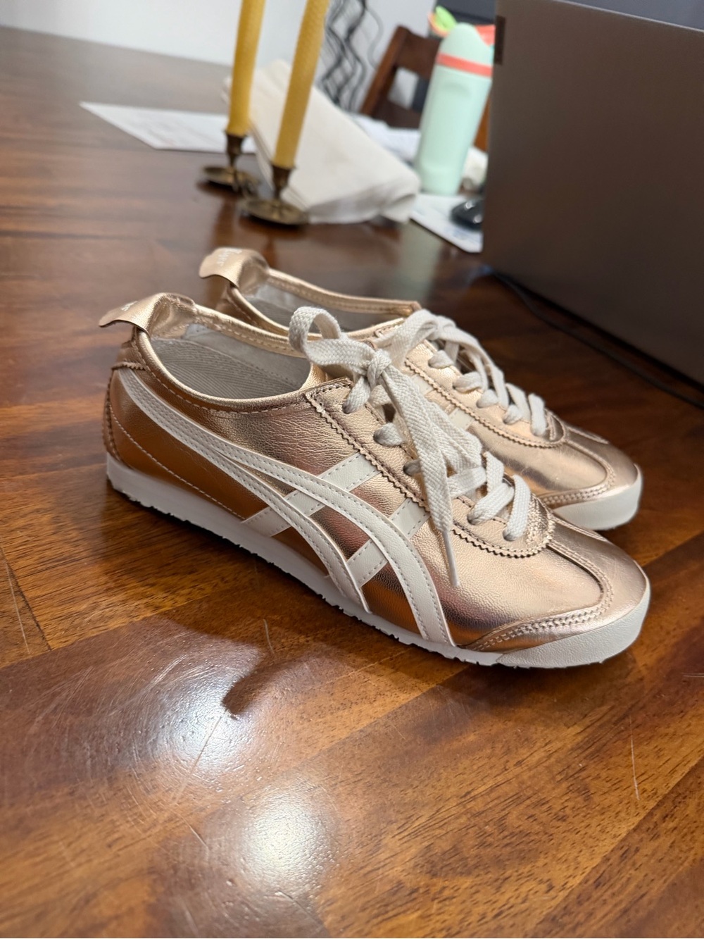 Onitsuka Tiger by Asics Mexico 66 Women's Sneakers - Rose Gold/White
